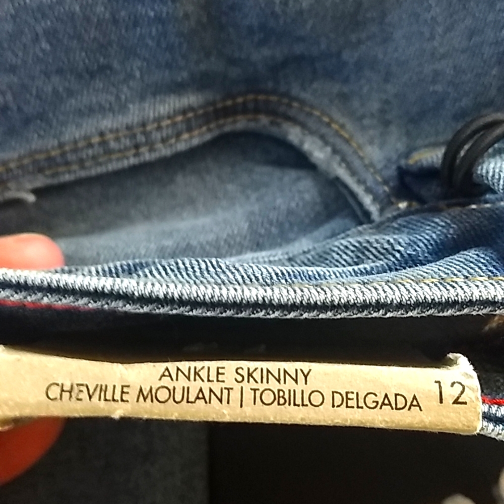 🆕Calvin Klein Ankle Skinny jeans, sz 12. - Picture 5 of 7